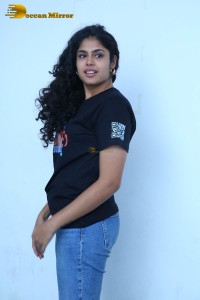 Telugu Actress Faria Abdullah promoting her film