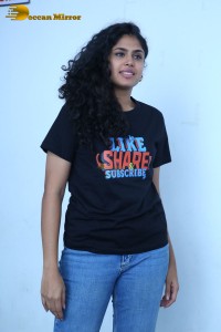 Telugu Actress Faria Abdullah promoting her film