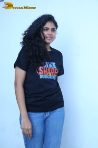 Telugu Actress Faria Abdullah promoting her film
