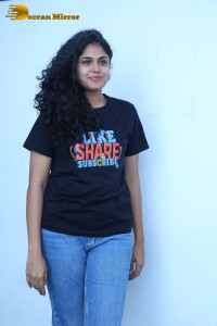 Telugu Actress Faria Abdullah promoting her film