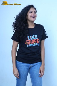 Telugu Actress Faria Abdullah promoting her film