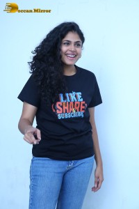 Telugu Actress Faria Abdullah promoting her film