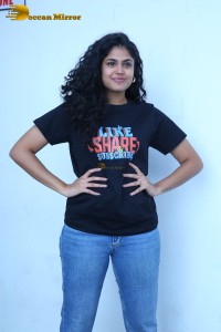 Telugu Actress Faria Abdullah promoting her film