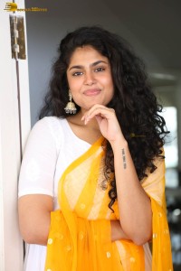 actress Faria Abdullah looking gorgeous in a white salwar kameez