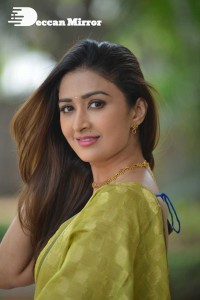 Actress Farnaz Shetty Photoshoot in a Lehenga Choli Dress