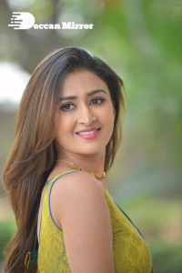 Actress Farnaz Shetty Photoshoot in a Lehenga Choli Dress