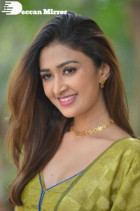 Actress Farnaz Shetty Photoshoot in a Lehenga Choli Dress