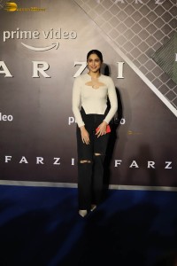 Special Screening of the TV Series Farzi - attended by Shahid Kapoor, Mira Rajput Kapoor, and others