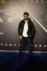 Special Screening of the TV Series Farzi - attended by Shahid Kapoor, Mira Rajput Kapoor, and others