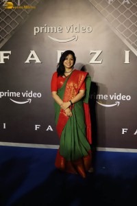 Special Screening of the TV Series Farzi - attended by Shahid Kapoor, Mira Rajput Kapoor, and others