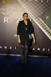 Special Screening of the TV Series Farzi - attended by Shahid Kapoor, Mira Rajput Kapoor, and others