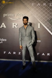 Special Screening of the TV Series Farzi - attended by Shahid Kapoor, Mira Rajput Kapoor, and others