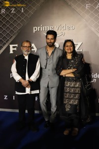 Special Screening of the TV Series Farzi - attended by Shahid Kapoor, Mira Rajput Kapoor, and others
