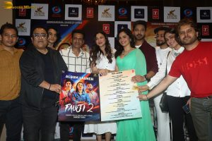 Fauji 2 100 Episodes Celebration attended by Vicky Jain, Gauahar Khan, and others