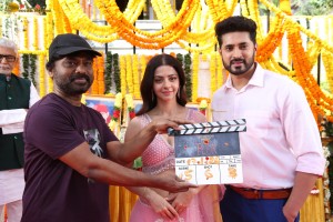 Fear Movie Launch attended by Vedhika Kumar, Arvind Krishna, and Murali Mohan