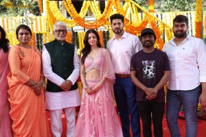 Fear Movie Launch attended by Vedhika Kumar, Arvind Krishna, and Murali Mohan