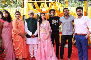 Fear Movie Launch attended by Vedhika Kumar, Arvind Krishna, and Murali Mohan