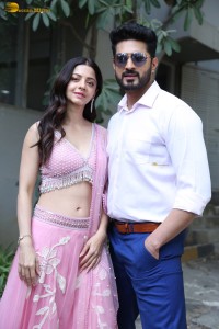 Fear Movie Launch attended by Vedhika Kumar, Arvind Krishna, and Murali Mohan