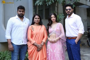 Fear Movie Launch attended by Vedhika Kumar, Arvind Krishna, and Murali Mohan