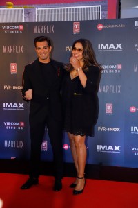 Fighter Special Screening attended by Hrithik Roshan, Deepika Padukone, Anil Kapoor, Sonam Kapoor, Anupam Kher, and others