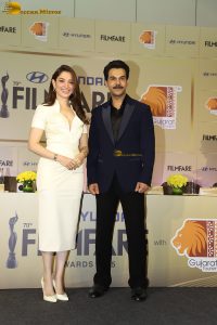 The 70th Hyundai Filmfare Awards and Gujarat Tourism Press Meet attended by Tamannaah Bhatia and Rajkummar Rao