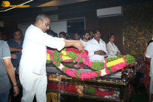 Family and Friends pay last respects to Actor Mahesh Babu’s mother Indira Devi