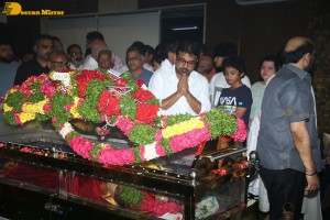 Family and Friends pay last respects to Actor Mahesh Babu’s mother Indira Devi