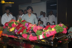 Family and Friends pay last respects to Actor Mahesh Babu’s mother Indira Devi