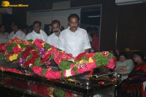Family and Friends pay last respects to Actor Mahesh Babu’s mother Indira Devi
