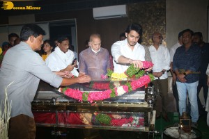 Family and Friends pay last respects to Actor Mahesh Babu’s mother Indira Devi