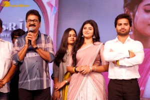 Pictures from the Pre-Release Function of First Day First Show - attended by Chiranjeevi, Srikanth Reddy and Sanchita Bashu