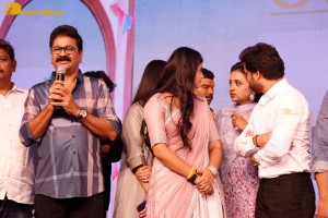 Pictures from the Pre-Release Function of First Day First Show - attended by Chiranjeevi, Srikanth Reddy and Sanchita Bashu
