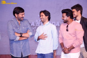 Pictures from the Pre-Release Function of First Day First Show - attended by Chiranjeevi, Srikanth Reddy and Sanchita Bashu