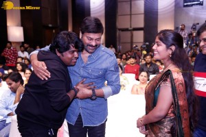 Pictures from the Pre-Release Function of First Day First Show - attended by Chiranjeevi, Srikanth Reddy and Sanchita Bashu