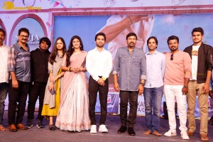 Pictures from the Pre-Release Function of First Day First Show - attended by Chiranjeevi, Srikanth Reddy and Sanchita Bashu