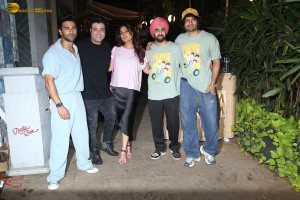 Fukrey cast including Richa Chadha, Ali Faizal, Varun Sharma, Priya Anand, and Vishakha Singh celebrate the tenth anniversary of the film’s release