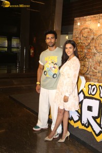 Fukrey cast including Richa Chadha, Ali Faizal, Varun Sharma, Priya Anand, and Vishakha Singh celebrate the tenth anniversary of the film’s release
