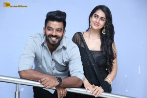 Telugu movie Gaalodu press meet attended by Sudigali Sudheer and Gehna Sippy