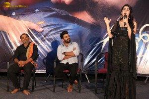 Telugu movie Gaalodu press meet attended by Sudigali Sudheer and Gehna Sippy