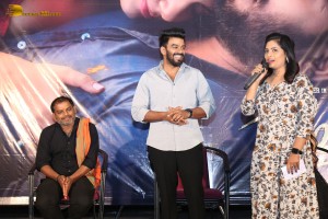Telugu movie Gaalodu press meet attended by Sudigali Sudheer and Gehna Sippy