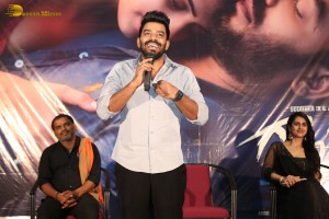 Telugu movie Gaalodu press meet attended by Sudigali Sudheer and Gehna Sippy