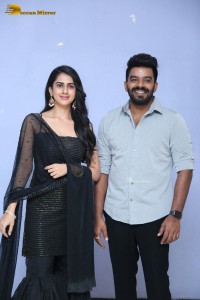 Telugu movie Gaalodu press meet attended by Sudigali Sudheer and Gehna Sippy