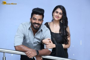 Telugu movie Gaalodu press meet attended by Sudigali Sudheer and Gehna Sippy