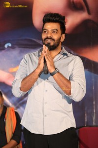 Telugu movie Gaalodu press meet attended by Sudigali Sudheer and Gehna Sippy