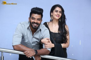 Telugu movie Gaalodu press meet attended by Sudigali Sudheer and Gehna Sippy