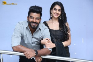 Telugu movie Gaalodu press meet attended by Sudigali Sudheer and Gehna Sippy