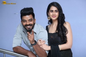 Telugu movie Gaalodu press meet attended by Sudigali Sudheer and Gehna Sippy