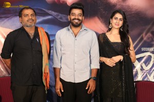 Telugu movie Gaalodu press meet attended by Sudigali Sudheer and Gehna Sippy