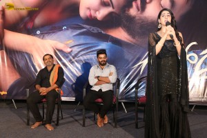 Telugu movie Gaalodu press meet attended by Sudigali Sudheer and Gehna Sippy