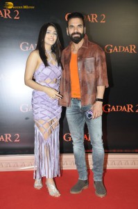 Grand Premiere of Gadar 2 attended by Sunny Deol, Ameesha Patel, Bobby Deol, Jackie Shroff and others